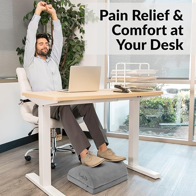 ComfiLife Foot Rest for Under Desk at Work – Adjustable Desk FootRest for - Image 7