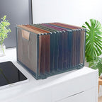 SREGGSIY Metal Mesh Hanging File Organizer, Office/School/Home File Crate - Image 5