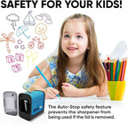 POWERME Battery-Operated Electric Pencil Sharpener - Image 6