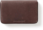 Leatherology Premium Mahogany Business Card Case, Magnetic Closure ID Holder - Image 3