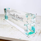 ARTBLOX | Custom Name Plate for Desk, Office Decor, Teacher Desk Name Plate - Image 3
