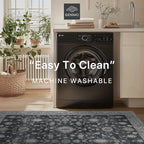 GENIMO Machine Washable 9x12 Area Rugs - Image 7