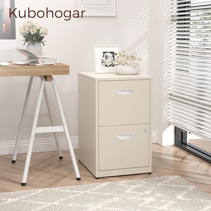 Kubohogar 2 Drawer File Cabinet - Image 2