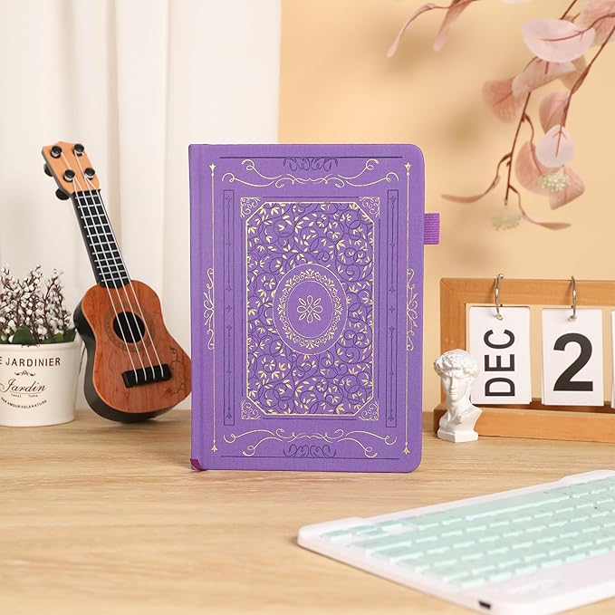 TIEFOSSI Dotted Notebook, 160gsm Thick Paper, Hardcover Dot Grid Journals - Image 4