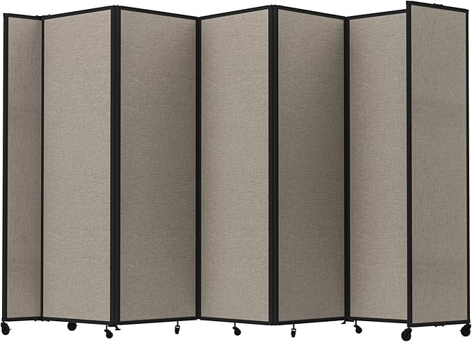 Versare Room Divider 360 Portable Wall Partition | Folding Panels | Large by VERSARE