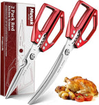 HUUSK Kitchen Scissors Set Red by HuuskKnife