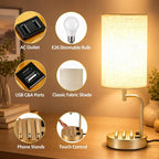 dreamholder touch control usb table lamp with usb, package contents