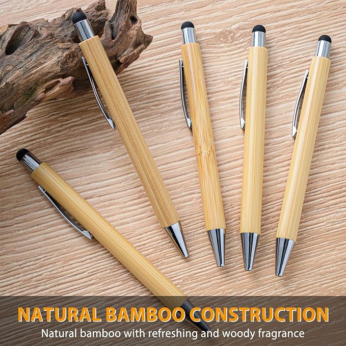 lyforx 250 Pack Bamboo Pens Bulk - Image 2