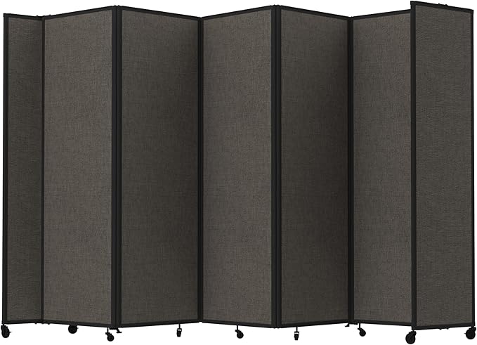 Versare Room Divider 360 Portable Wall Partition | Folding Panels | Large by VERSARE