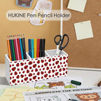 HUKINE Red Ladybug Pen Holder for Desk Decoration, Ladybug Gifts for Women - Image 2
