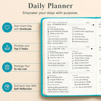 Mantra Planner 2026 Planner, Daily Journal & Gratitude Journal All-In-One - Image 4