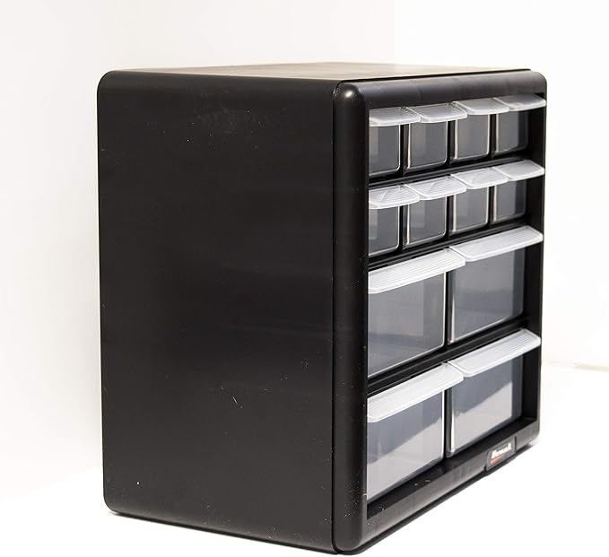 Homak 12-Drawer Parts Organizer, HA01012001 - Image 5