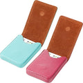 Outus 2 Pieces Business Card Holder, PU Leather Business Card Case Pocket Wallet by Outus