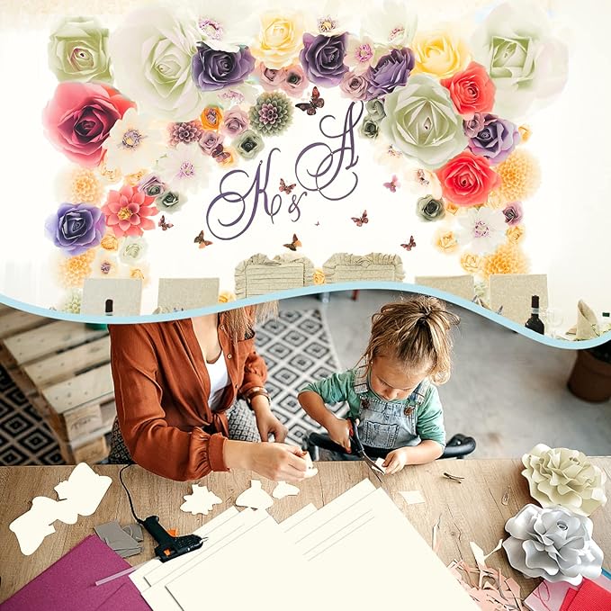 100 Sheets Cream Cardstock 8.5 x 11 Ivory Paper, Goefun Off White Card Stock - Image 5