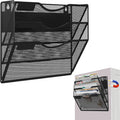 LQPAFZ 3-Tier Magnetic File Holder, No Drilling Installation File Cabinet by LQPAFZ