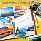 ZHADDLI Glossy Photo Paper 8.5 x11, Inkjet Photo Printer Paper, instant - Image 5