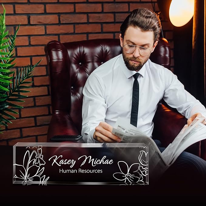SalaGraphics Custom Engraved Acrylic Name Plates - Image 4