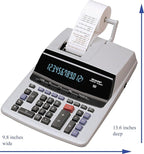 Sharp VX2652H VX2652H Two-Color Printing Calculator Black/Red Print 4.8 - Image 4