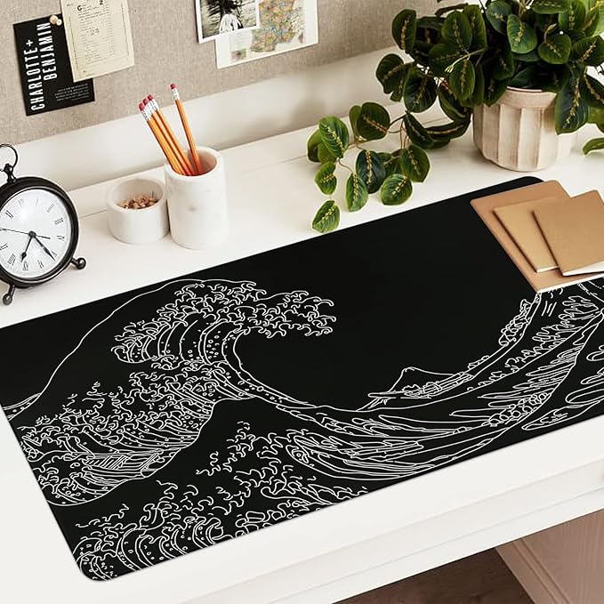 iCasso Mousepad, Gaming Mouse Pad, XXL Large Desk Mat, Big Rubber Base Mouse Mat - Image 8