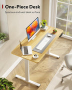 SANODESK Electric Standing Desk 48 x 24 Inches Whole-Piece Desktop Height - Image 6