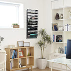 EASEPRES 10 Pocket Mesh Hanging Wall File Organizer, Wall Mounted Mail Paper - Image 6