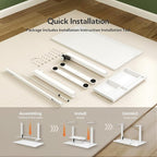 INNOVAR Glass Standing Desk - Image 9