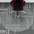 Office Chair Mat for Carpet, 36 Inch Round Chair Mat PVC Clear Chair Mat Easy Clean with Non-Slip Studded for Home Office Chair | Computer Desk Chair Mat, Rolling Carpet Chair Mats with Non-Slip Studded, Carpet Protector for Home Office Low Pile Carpet