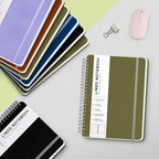 ABERLLS Green Lined Spiral Journal Notebook - Image 6