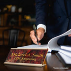 Engraved Name Plates for Door Sign Personalized Rustico Granite Pattern Plastic - Image 7