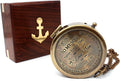 US HANDICRAFTS Brass Compass by USHandicrafts