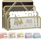 SUPEASY Mail Organizer for Desk, Mesh Metal Mail Holder Countertop by SUPEASY