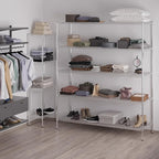 Regal Altair 24" Deep x 72" Wide x 86" Height Wire Shelving Kit | 5-Tier | NSF - Image 5