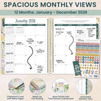 bloom daily planners 2026 Hardcover Calendar Year Goal & Vision Planner - Image 2
