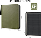 GEAoffice Side Loading 9 Pockets Top Loader Binder Holds 324 Cards, Waterproof - Image 4