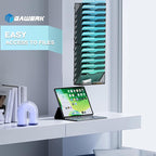 Gawerk 15-Tier Wall File Organizer Hanging Wall File Holder Wall Mount Paper - Image 6