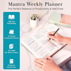 Mantra Planner 2026 Planner, Daily Journal & Gratitude Journal All-In-One - Image 3