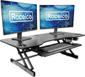 Rocelco 45" Height Adjustable Standing Desk Converter by Rocelco