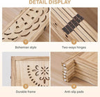 66.9Inch Wooden Room Partition - Image 4