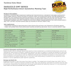 Dura-Gold Green Automotive Masking Tape 1 Inch, Case of 36 Rolls - Image 6