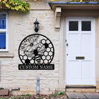 Dyoart Custom Honey Bee Metal Sign | Personalized Metal Bee Wall Art | Custom - Image 5
