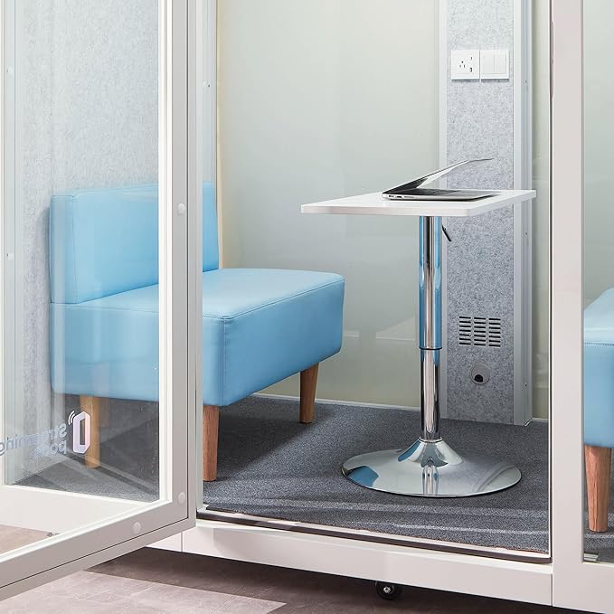 Mobile Office Pod Booth, Sound Pod, Large Space SoundProof Pod 2-4 People - Image 6