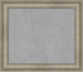 Amanti Art Silver Framed Magnetic Board 25x29 Medium Vision Board by AmantiArt