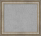 Amanti Art Silver Framed Magnetic Board 25x29 Medium Vision Board by AmantiArt
