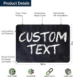 Custom Sign, Custom Street Sign, 11 Font Colors, 13 Font Styles, 4 Hole Options - Image 6