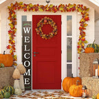 Tall Outdoor Welcome Sign, 6ft Brown Rustic Modern Farmhouse Welcome Sign - Image 8