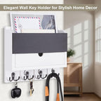 Lucundm Mail and Key Holder Wall Mount - Image 4