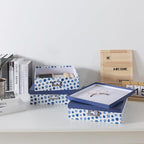 Soul & Lane Blue Spots Decorative Storage Boxes - Image 6
