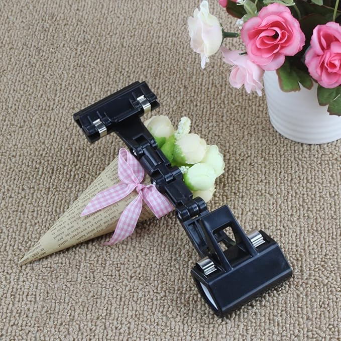 Adjustable Document Holder for Typing, Rotatable Paper Copy Holder Clip - Image 2