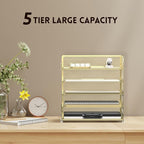 Supeasy 5 Trays Paper Organizer Letter Tray - Image 4