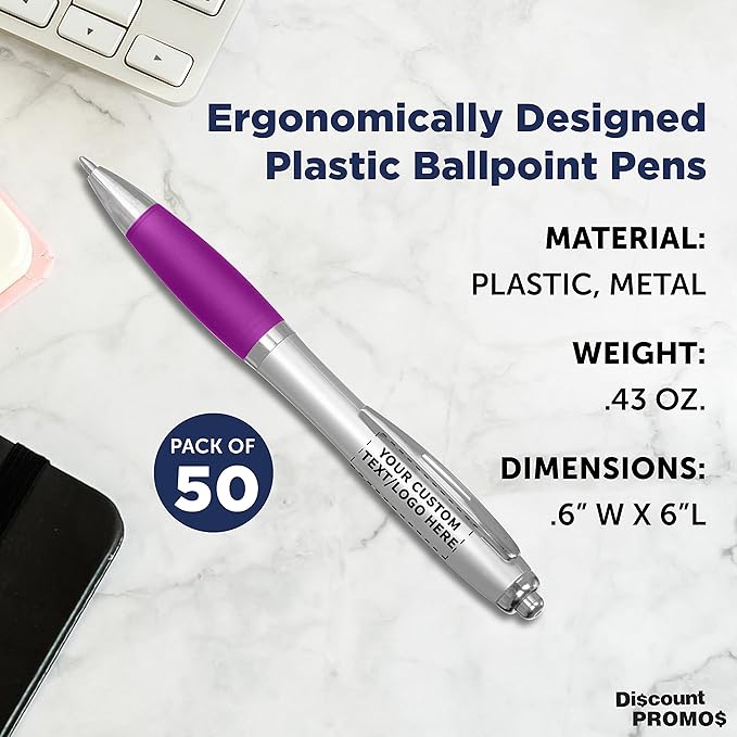 DISCOUNT PROMOS Personalized Ballpoint Pens - Image 4